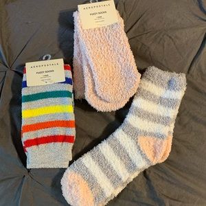 🔴SOLD🔴Fuzzy socks bundle!